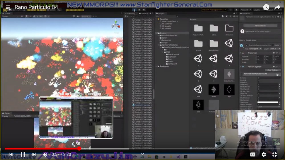 Unity3d: RANO PARTICULO PARTICLE EFFECT GENERATOR! Making games never so fun.