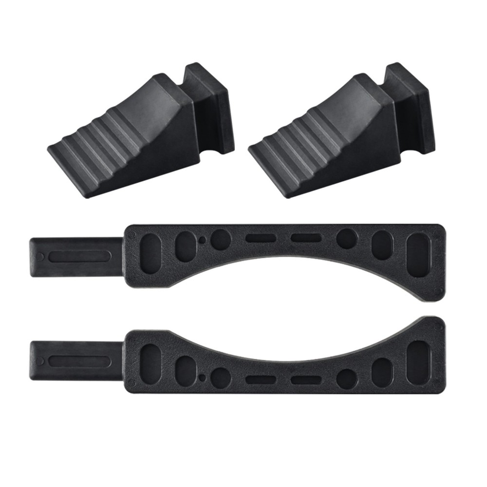 One Pair Four-Wheel Aligner Turn Plate Transition Block without Wheel Chock