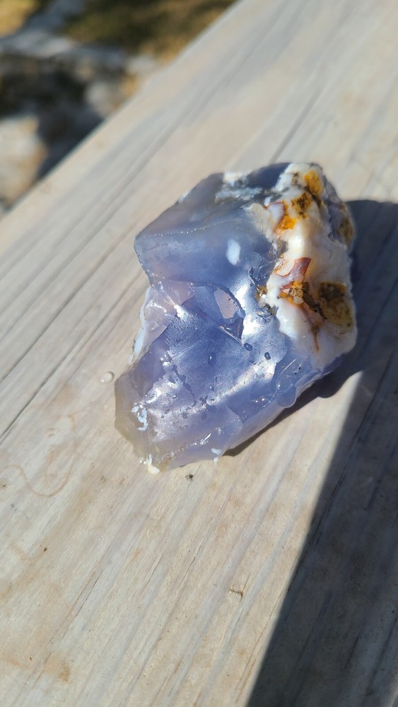 Blue Chaldedony Rough