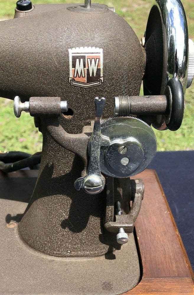 Montgomery Wards Model -R Vintage Sewing Machine