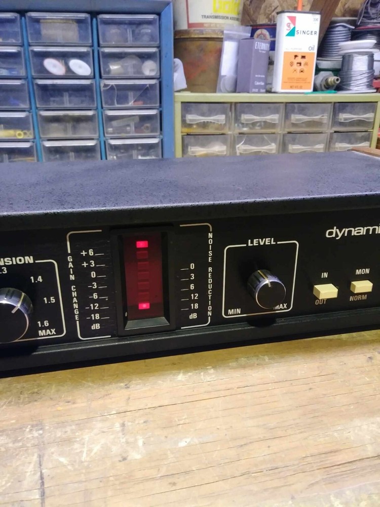 MXR 132, Stereo Dynamic Expander, Early Black Version, Vintage Unit MAKE OFFER