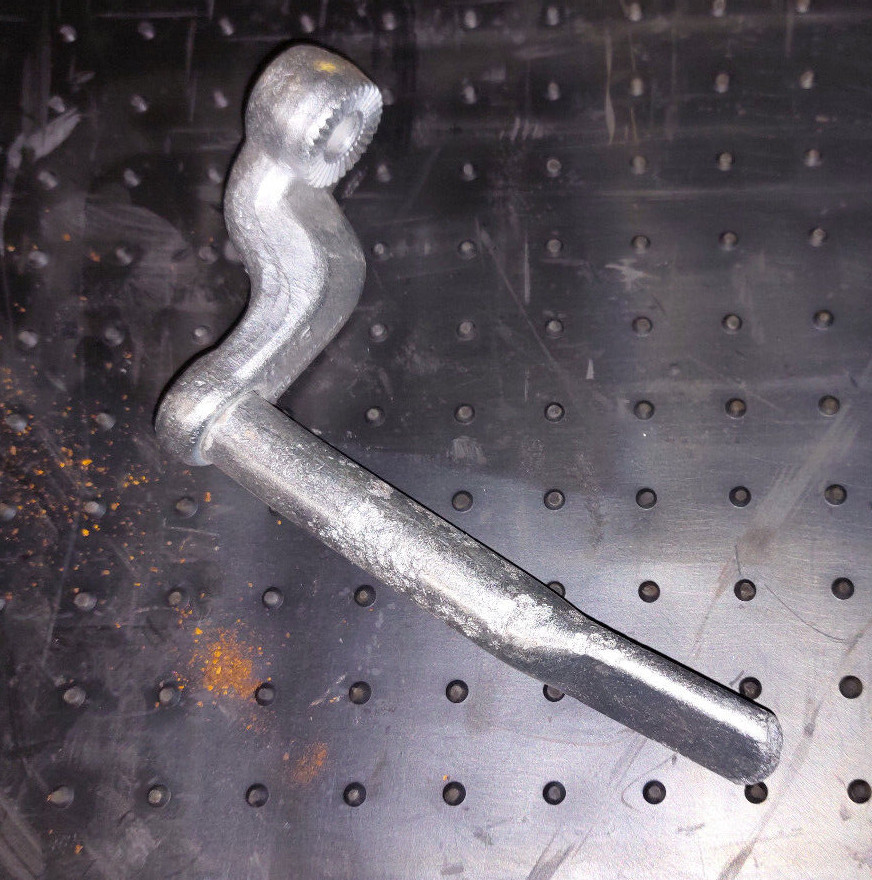 BMW R45 R65 footrest, left side, approx 1983 onwards
