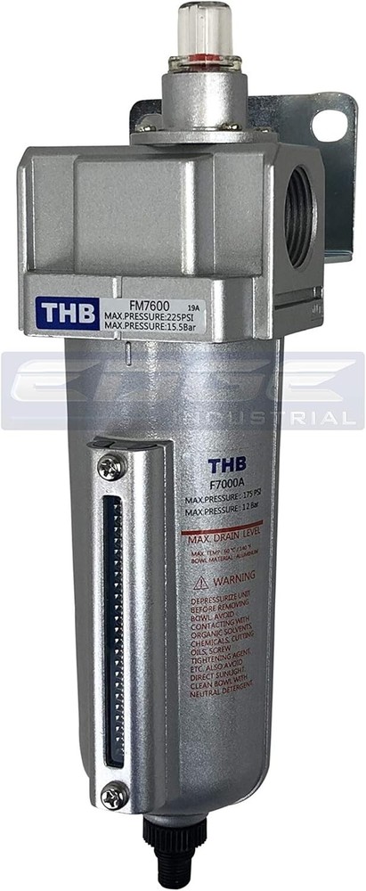 Oil Removing Coalescing Filter with Auto Drain, 5oz Bowl, 3/4" NPT