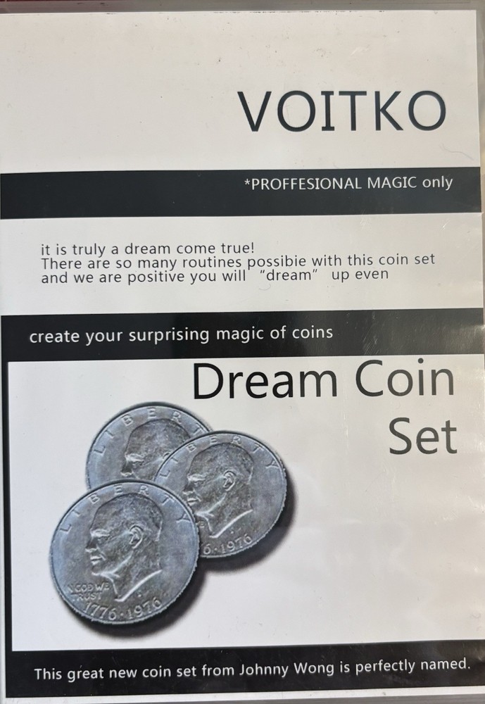 Dream Coin Set by Johnny Wong — Half Dollar Version