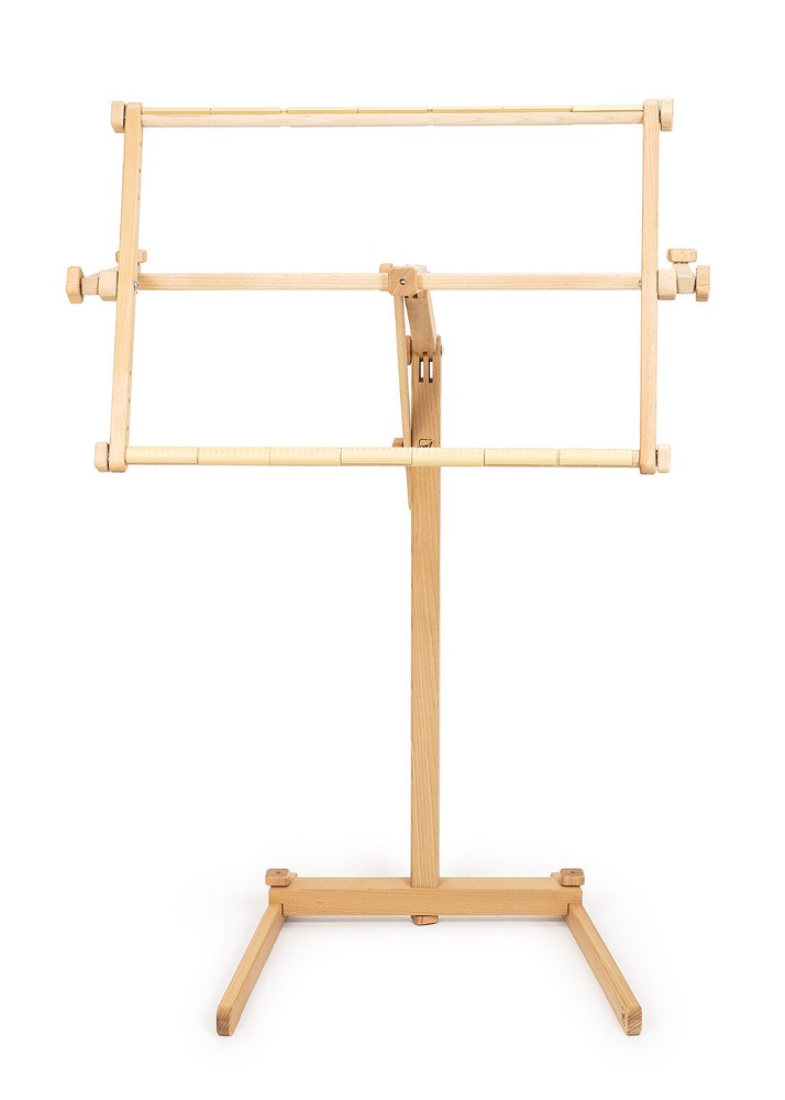 Needlework Floor-standing type Stand with Adjustable Frame Made of organic beech