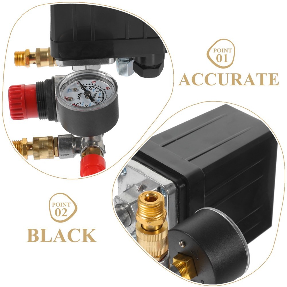 Compressor Accessories Pressure Switch Relief Valve with Barometers