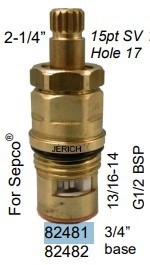 JERICH, 82481LF, SEPCO STEM, HOT