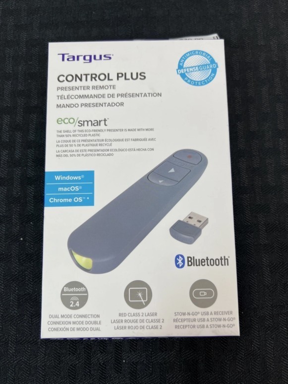 Targus Control Plus Dual Mode Antimicrobial - Eco/Smart Laser Presenter