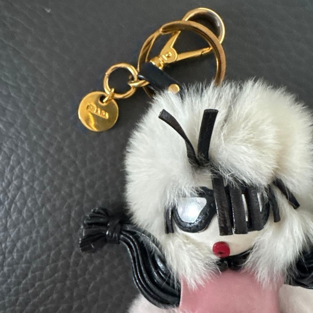 PRADA jasmine keychain