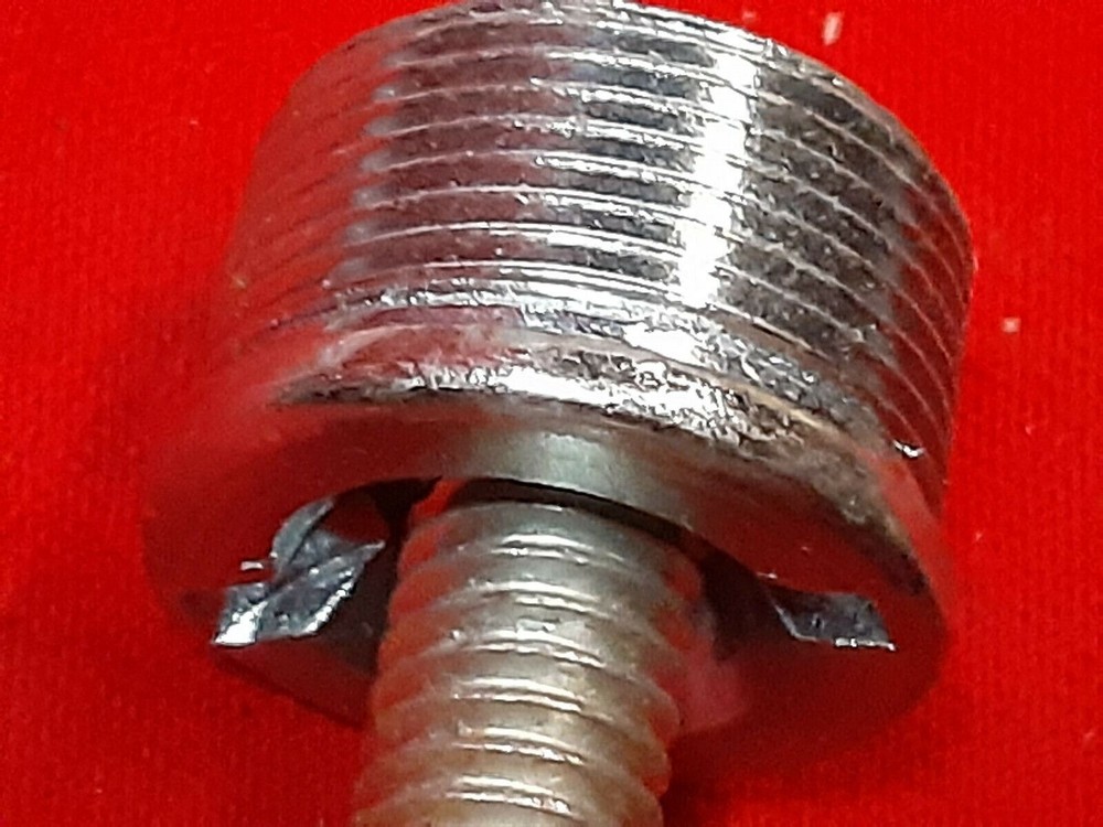 4 Wire Shelf metro type Rack metal POLE THREADED INSERTS 6w6
