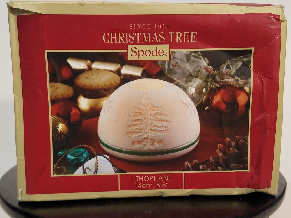 Spode candle light Open Box See video 5-1/2 inches Tall