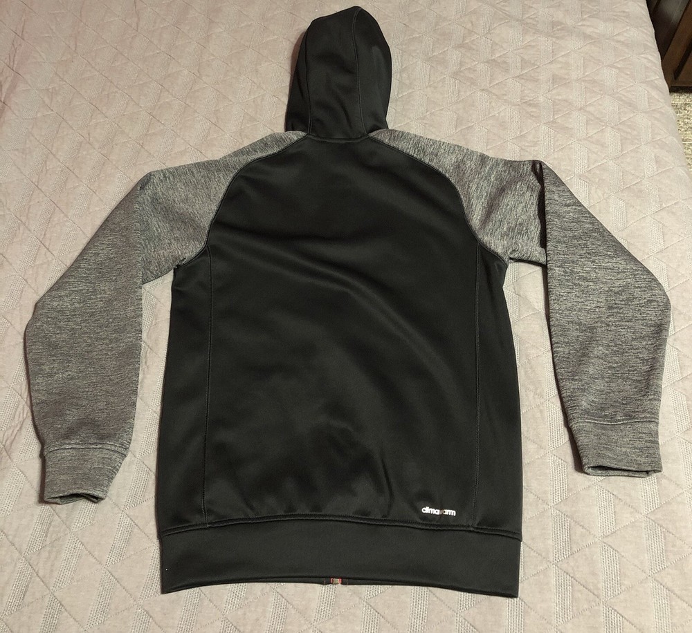 Adidas Hooded Full Zip-Up Jacket Size Small S