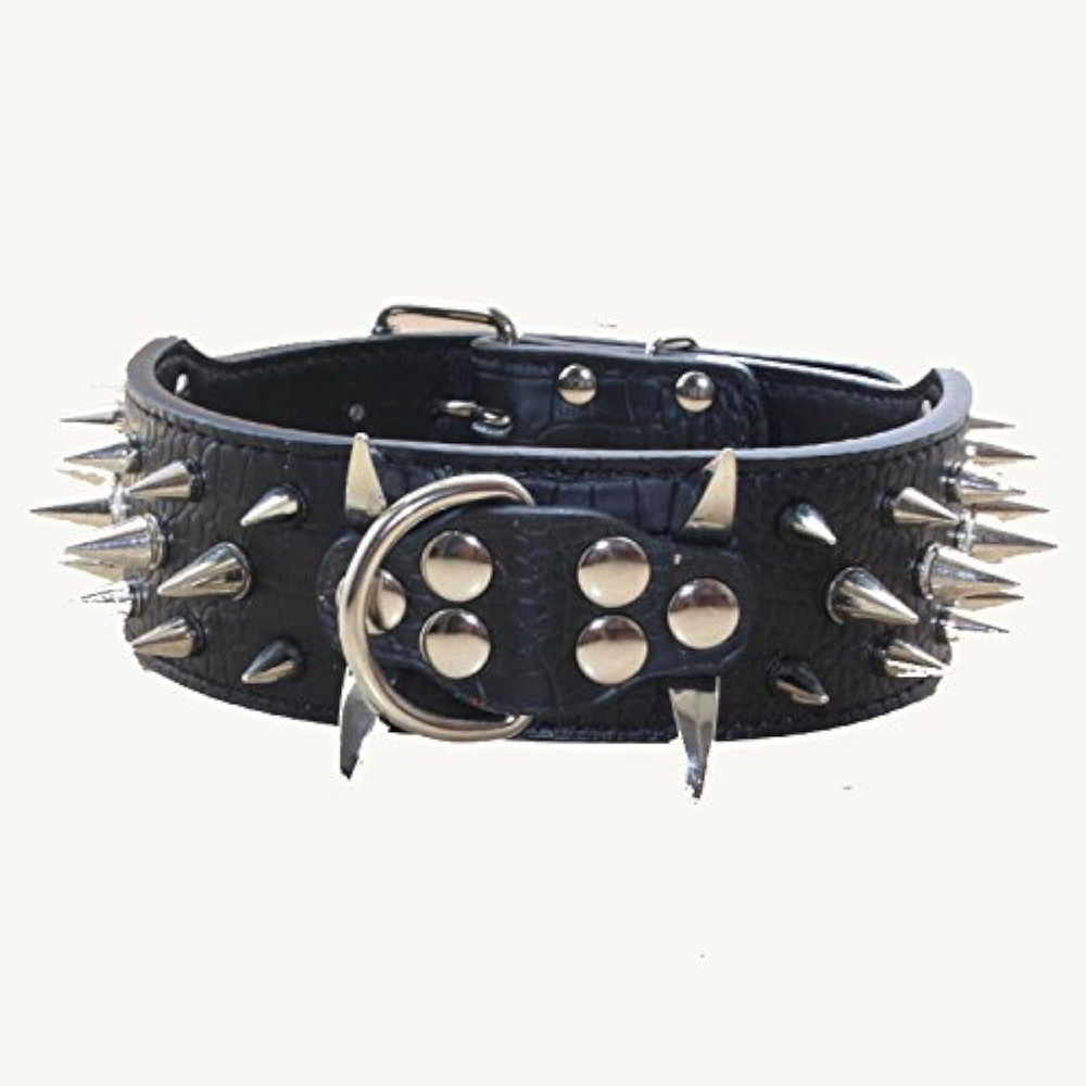 Spiked Collar for Pitbull Rottweiler