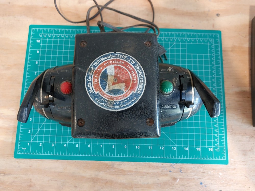 LIONEL MULTI CONTROL TRAINMASTER TYPE ZW TRANSFORMER - 115 V / 275 W - WHISTLE