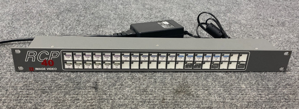 Image Video RCP-40 40-Button Control Panel w/ Power Cord