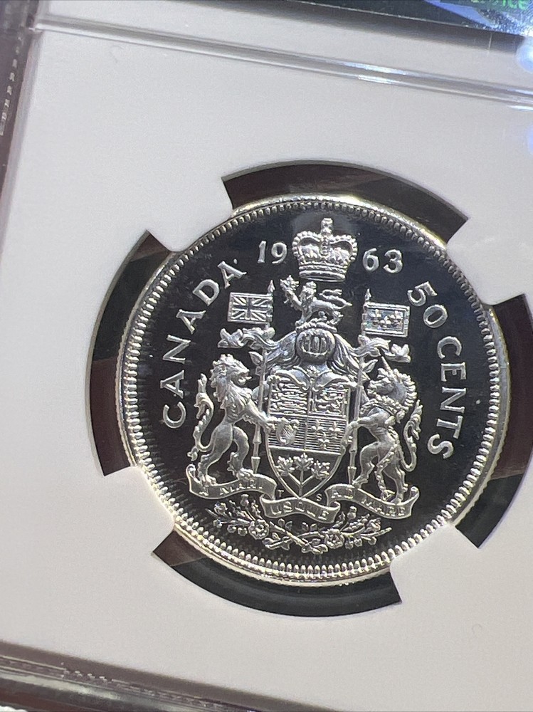 1963 Canada 50c NGC PL67