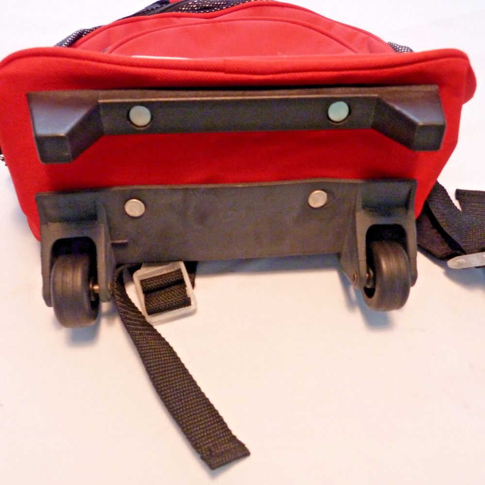 Small Ohio State Collapsible Backpack With Wheels