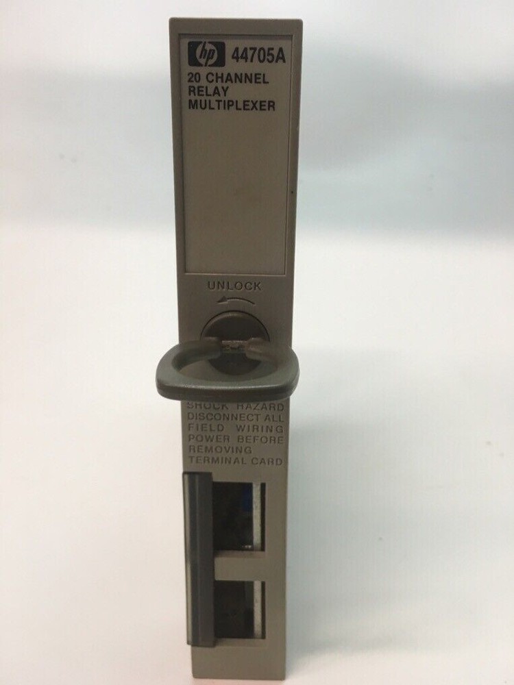 HP ALIGENT 44705A 20-CHANNEL RELAY MULTIPLEXER