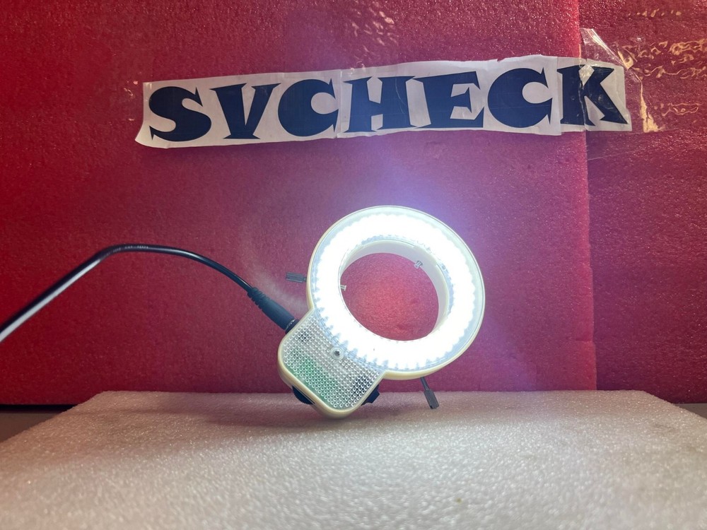 AmScope LED-144S Adjustable Microscope Compact Ring Light