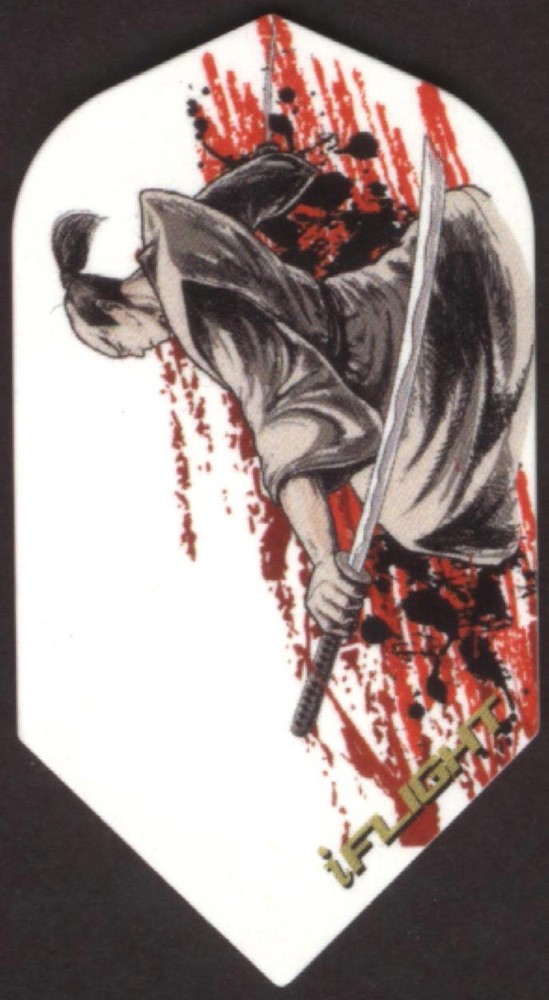 Slim Samurai Dart Flights: 3 per set