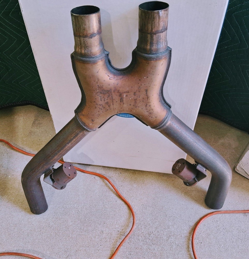 Universal 2.25 stainless x pipe