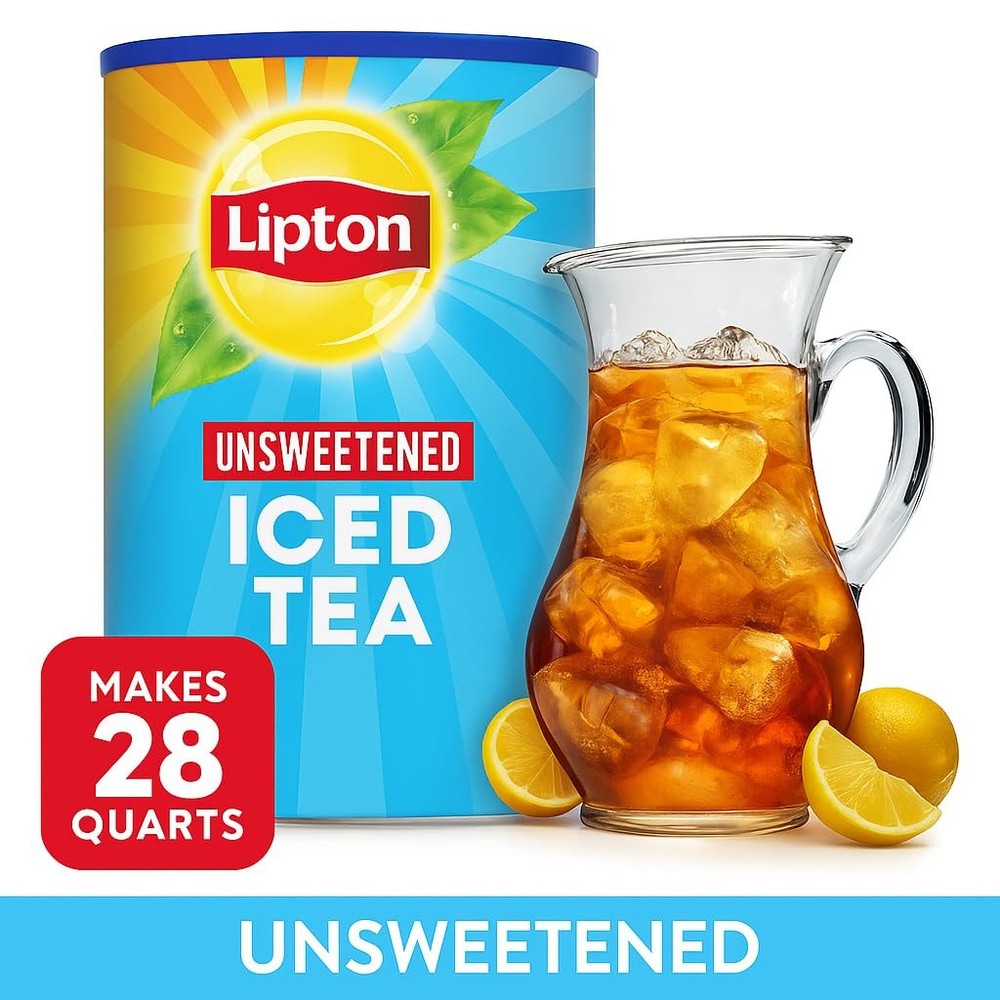 Lipton Unsweetened Iced Tea, Mix, 2.6 Oz