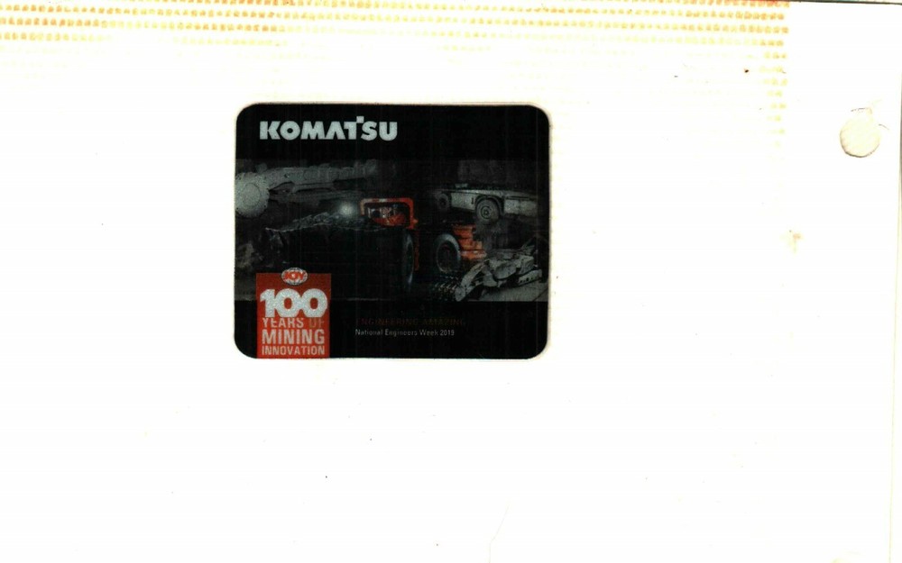 NICE 100 YEARS JOY COAL MINING STICKER # 1515