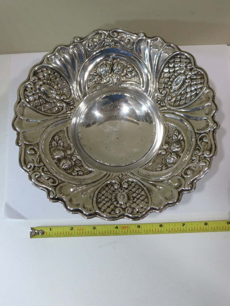 Hazorfim Sterling silver Footed Bowl, 254 grams
