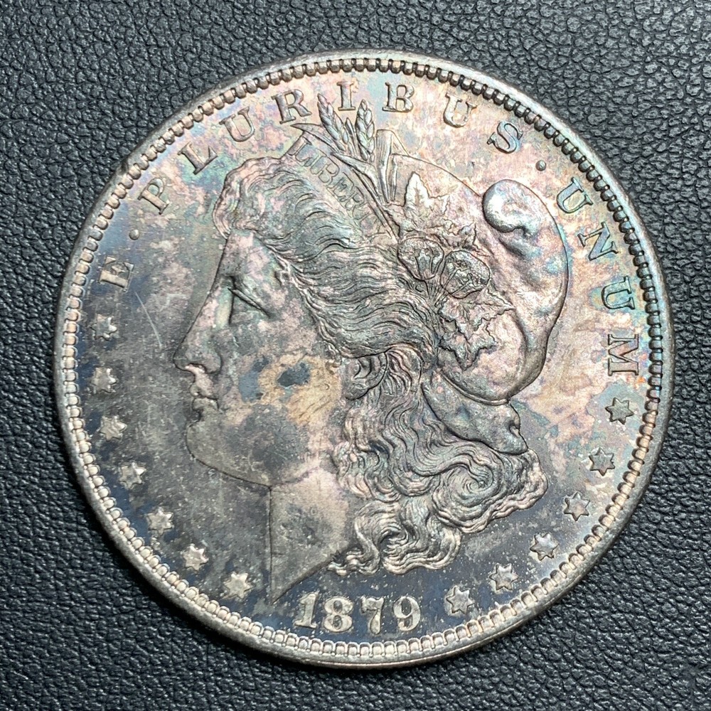 1879-S $ MORGAN SILVER DOLLAR “HIGH GRADE” "TONED"