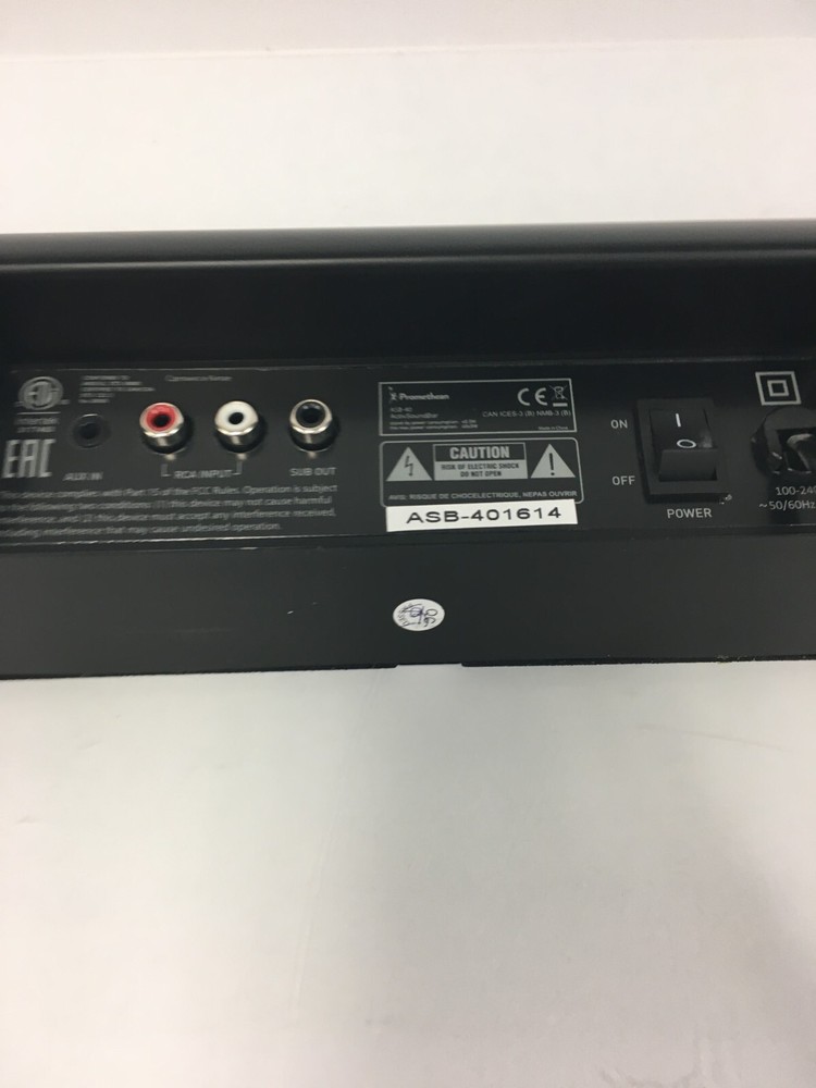 Promethean ASB-40 Interactive ActivSoundBar Speaker (2)