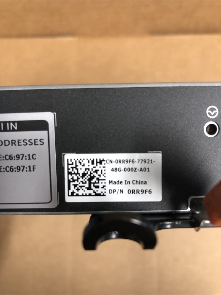 +Dell MD3660i 10GB ISCSI Controller - RR9F6