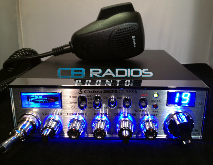 Cobra 29 Ltd Classic CB + BLUE LIGHT EDITION + PERFORMANCE TUNED + ECHO BOARD