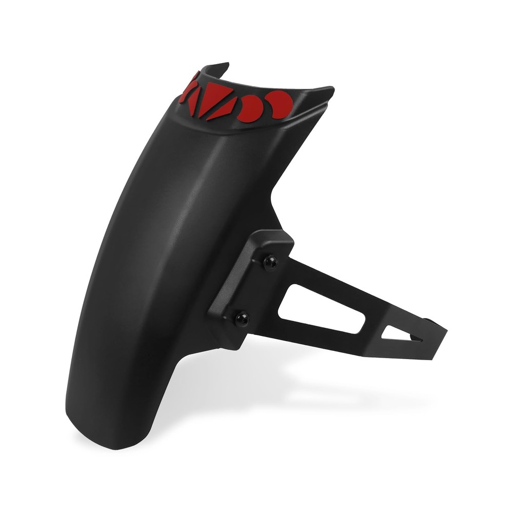 Motorcycle Front Fender Mudguard Extender with Bracket Replacement for Black