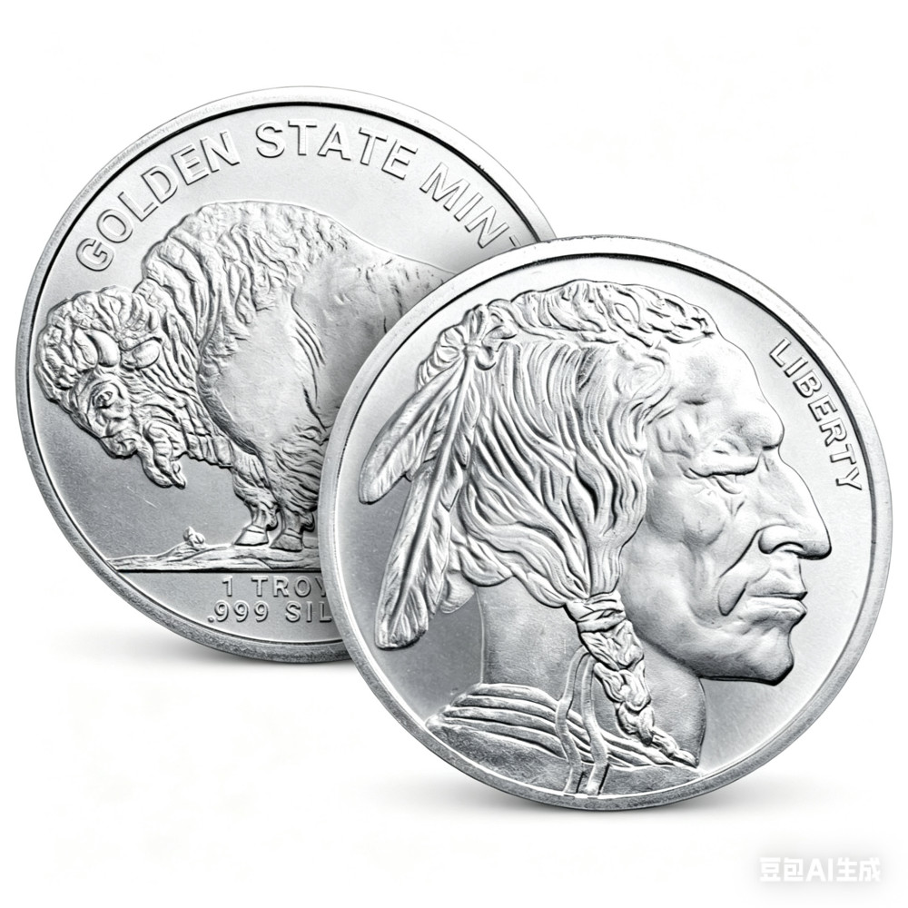 1 oz Silver Round - Buffalo-!!!`