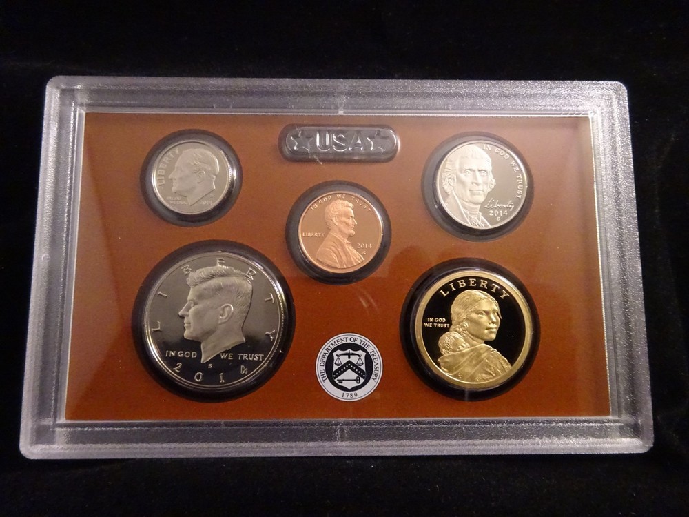 2014-S Clad Proof Set U.S. Mint 14-Coin