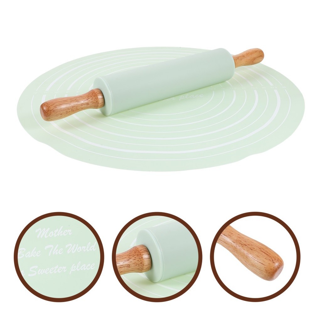 Anti-skid Dough Mat Non-stick Baking Oven Cookie Rolling Kitchen