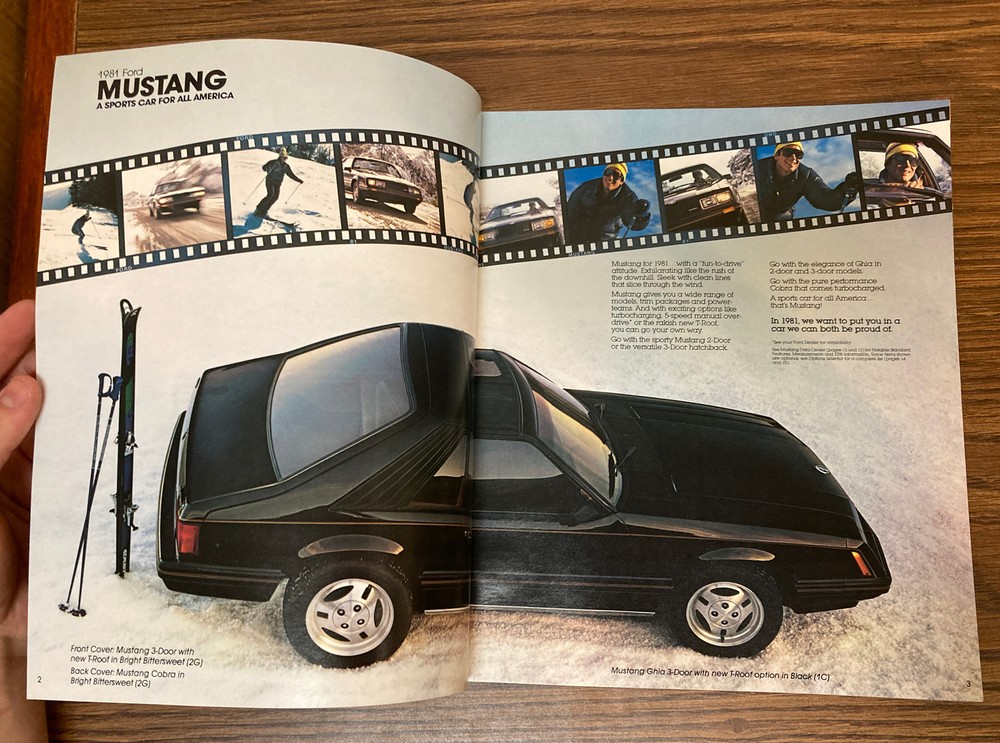 1981 Ford Mustang Catalog