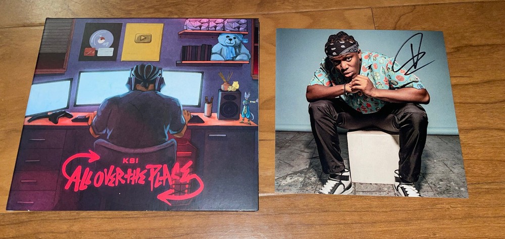 KSI Signed Cd All Over The Place
