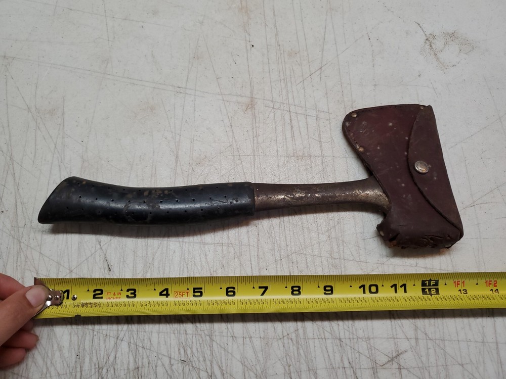 Vintage VAUGHAN Hatchet Axe with Sheath