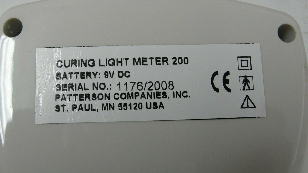 Patterson Brand light meter 200 curing light meter new