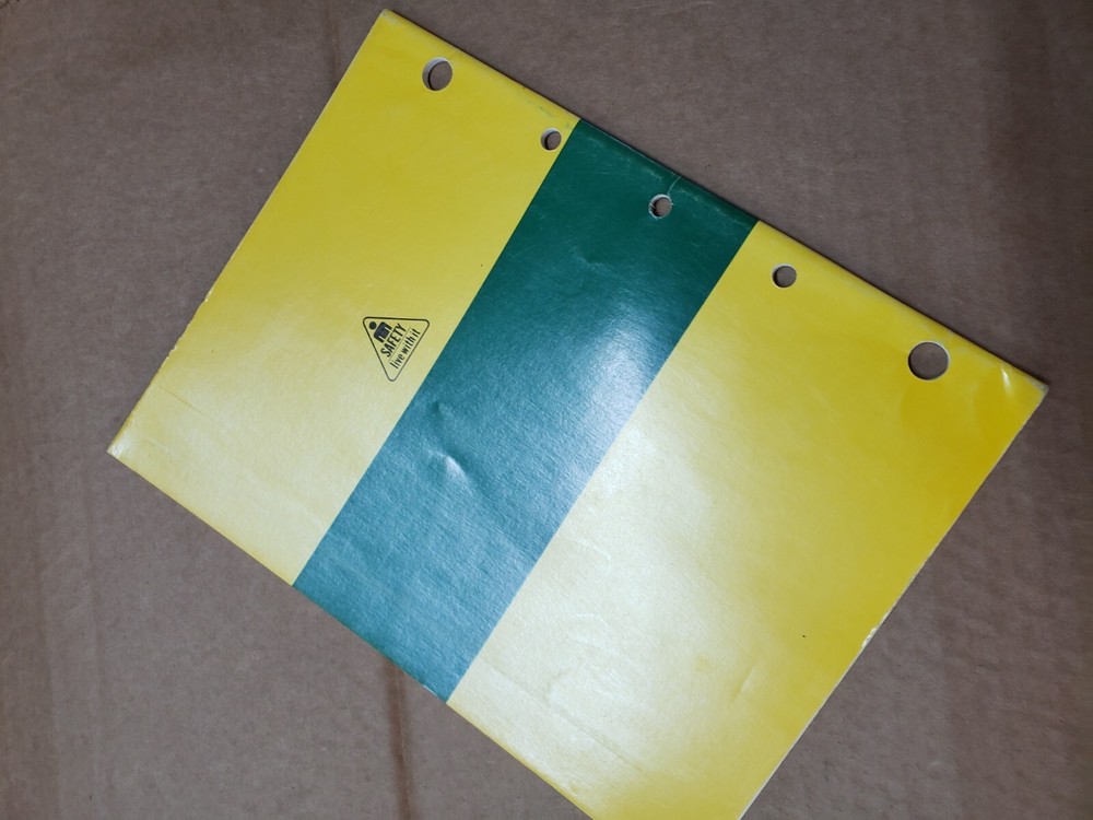 ONE John Deere 640 Loader Operators Manual OMW47990