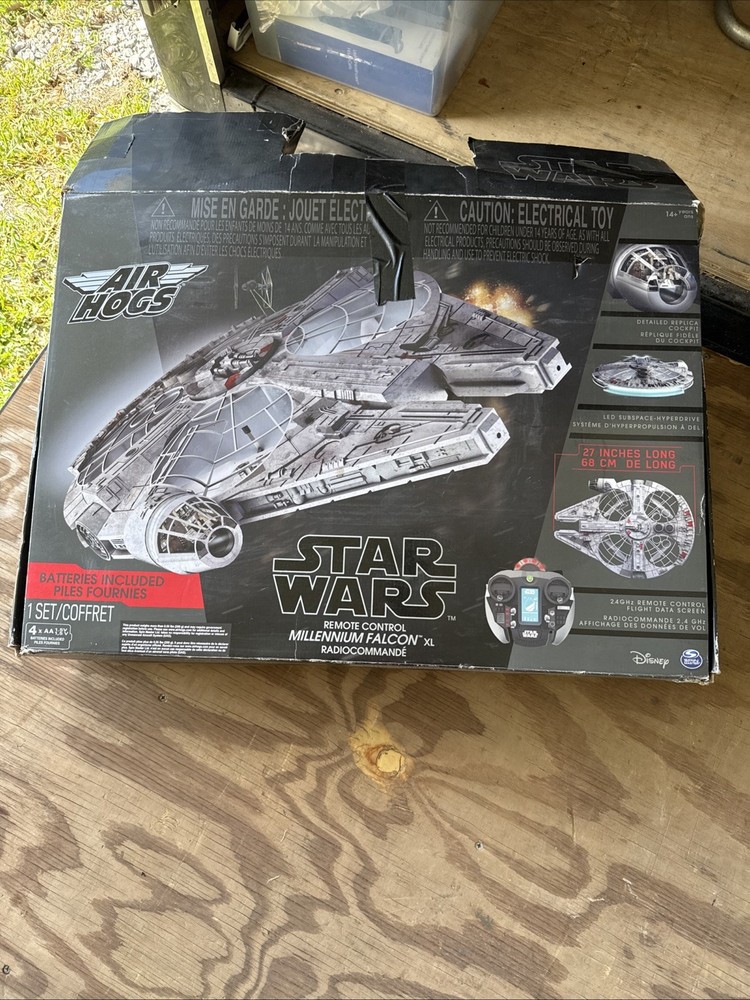 Air Hogs Star Wars 27'' MILLENIUM FALCON RC Flying Drone