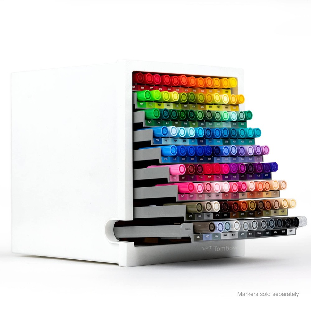 Marker Desktop Organizer - Efficient Storage Solution, White Color