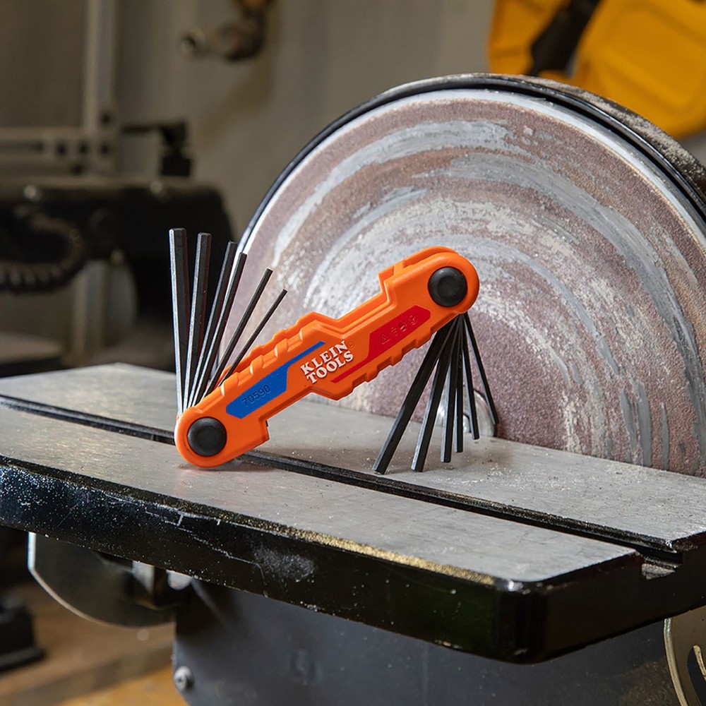 Klein Tools 70590 Compact Folding Hex Key