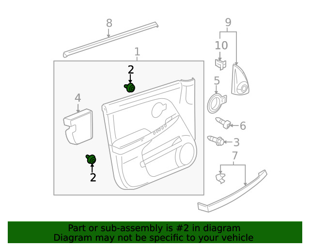 Genuine GM Multi-Purpose Clip 10369649