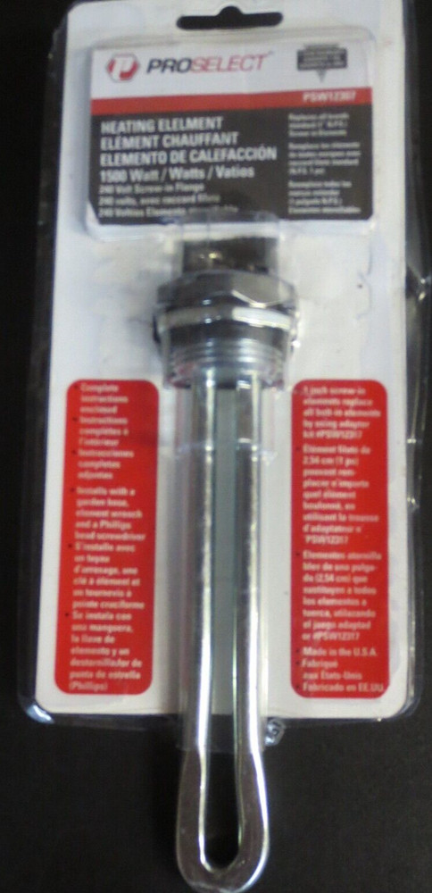 ProSelect PSW12307 1500 Watt Screw-In Heating Element