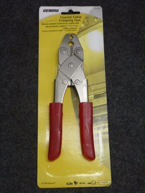 NOS! GEMINI COAXIAL CABLE CRIMPING TOOL, CV98
