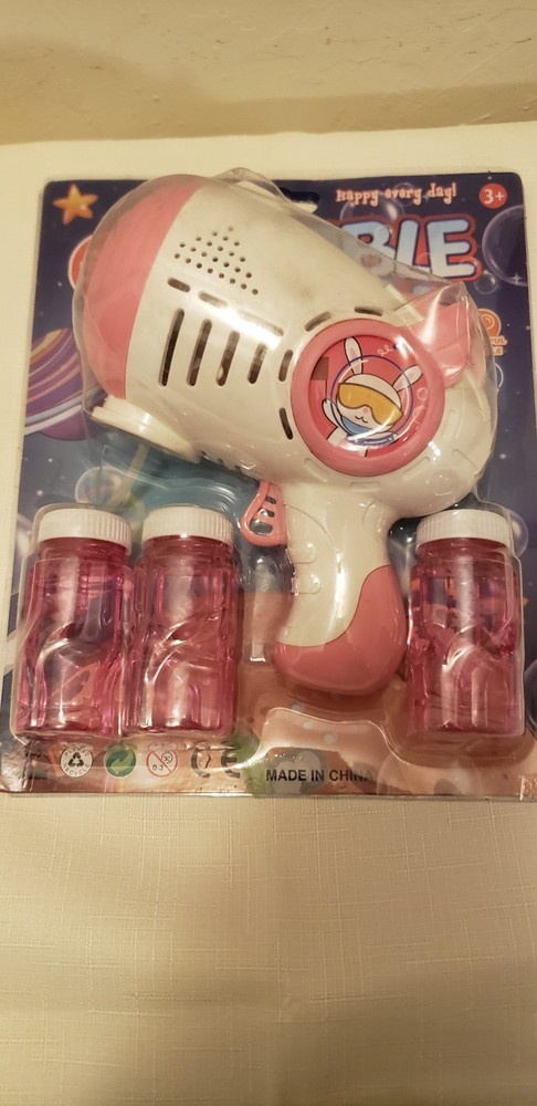 bunny bubble gun with light and music