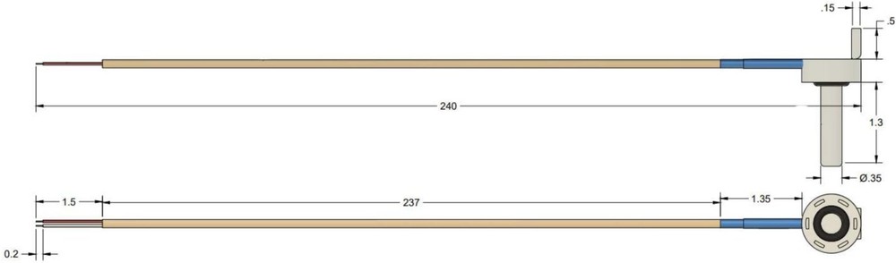 Pentair 520272 Replacement Temperature Sensor 20FT Cable 2