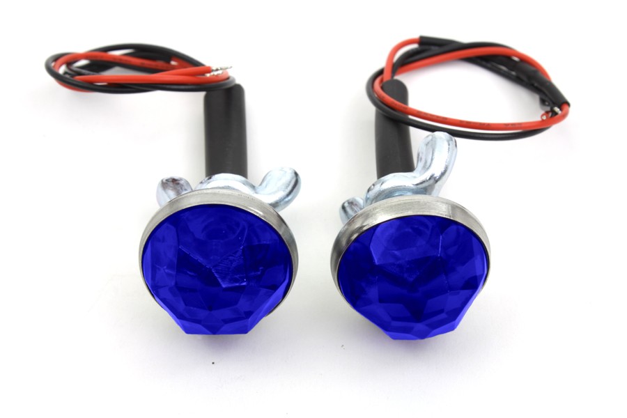 Blue LED Reflector Set for Harley-Davidson